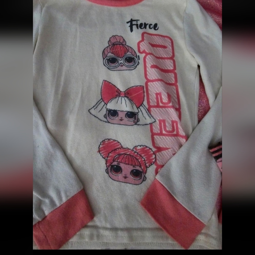 2 pairs of L.O.L Pajama sets! Girls size 6! - Picture 10 of 12